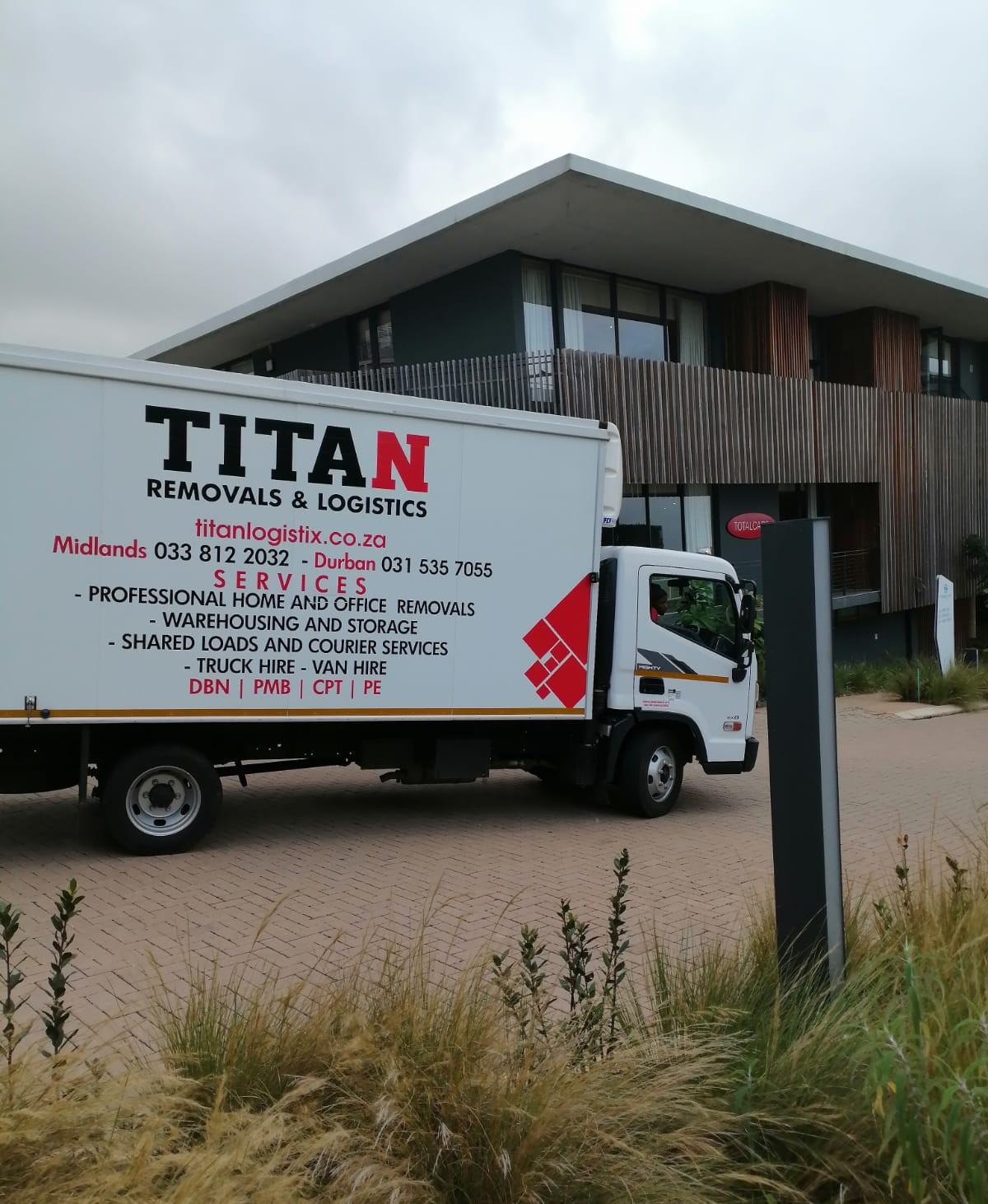 4 Ton Close Body Truck Hire for hire